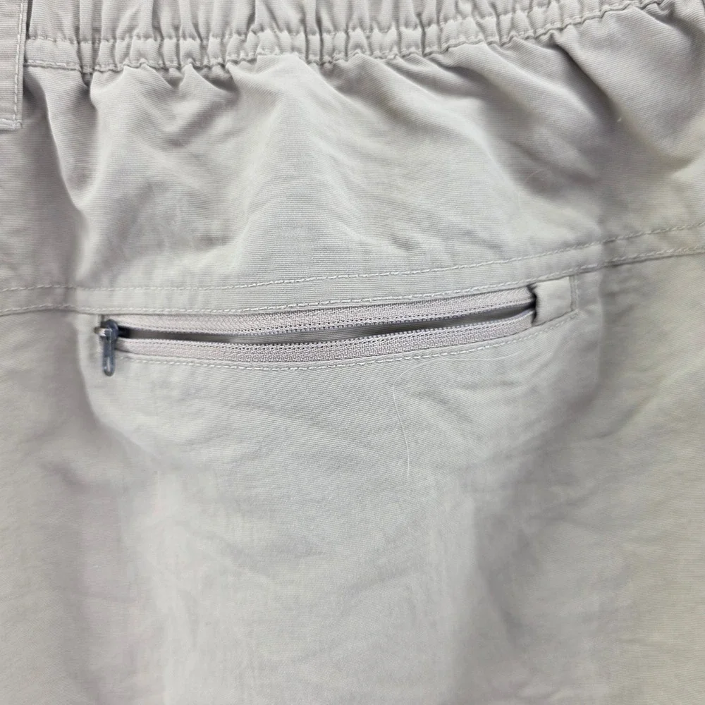 The North Face Class V Cargo Shorts Mens L Khaki Belted Hiking Outdoor NF0A2WL9